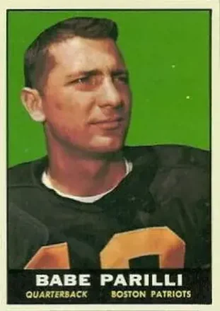 1961 Topps #175 Babe Parilli