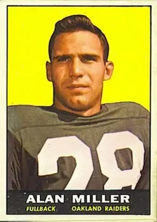 1961 Topps #185 Alan Miller