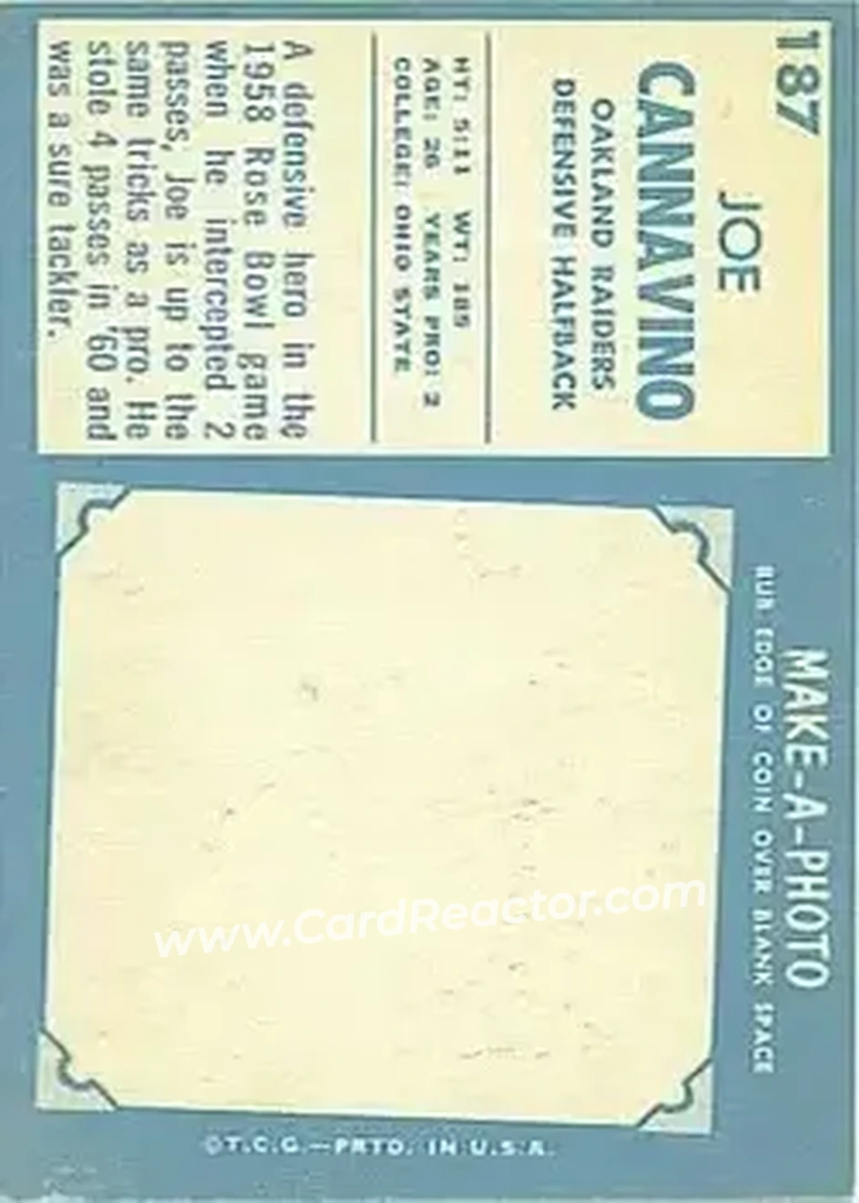 Back of Joe Cannavino