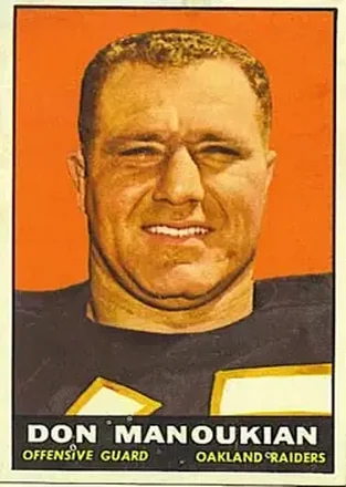 1961 Topps #188 Don Manoukian