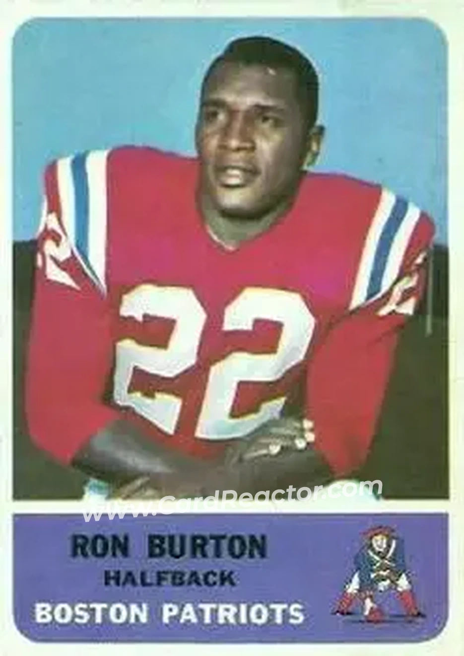 Front of Ron Burton