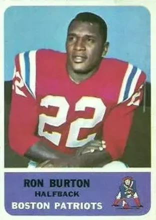 1962 Fleer #2 Ron Burton