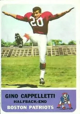 1962 Fleer #3 Gino Cappelletti