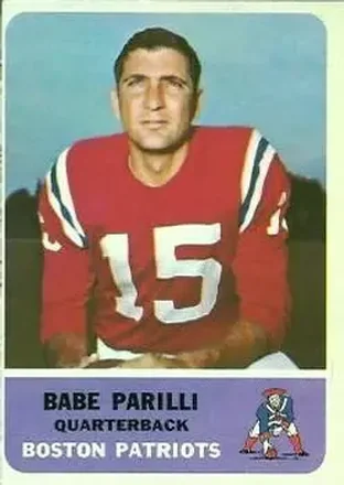 1962 Fleer #4 Babe Parilli