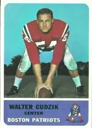 1962 Fleer #7 Walt Cudzik