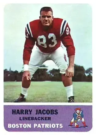 1962 Fleer #10 Harry Jacobs