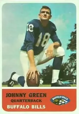 1962 Fleer #13 John (Chuck) Green