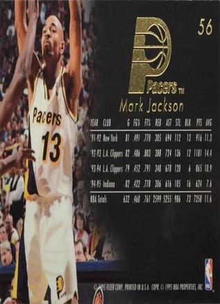 Mark Jackson 裏面