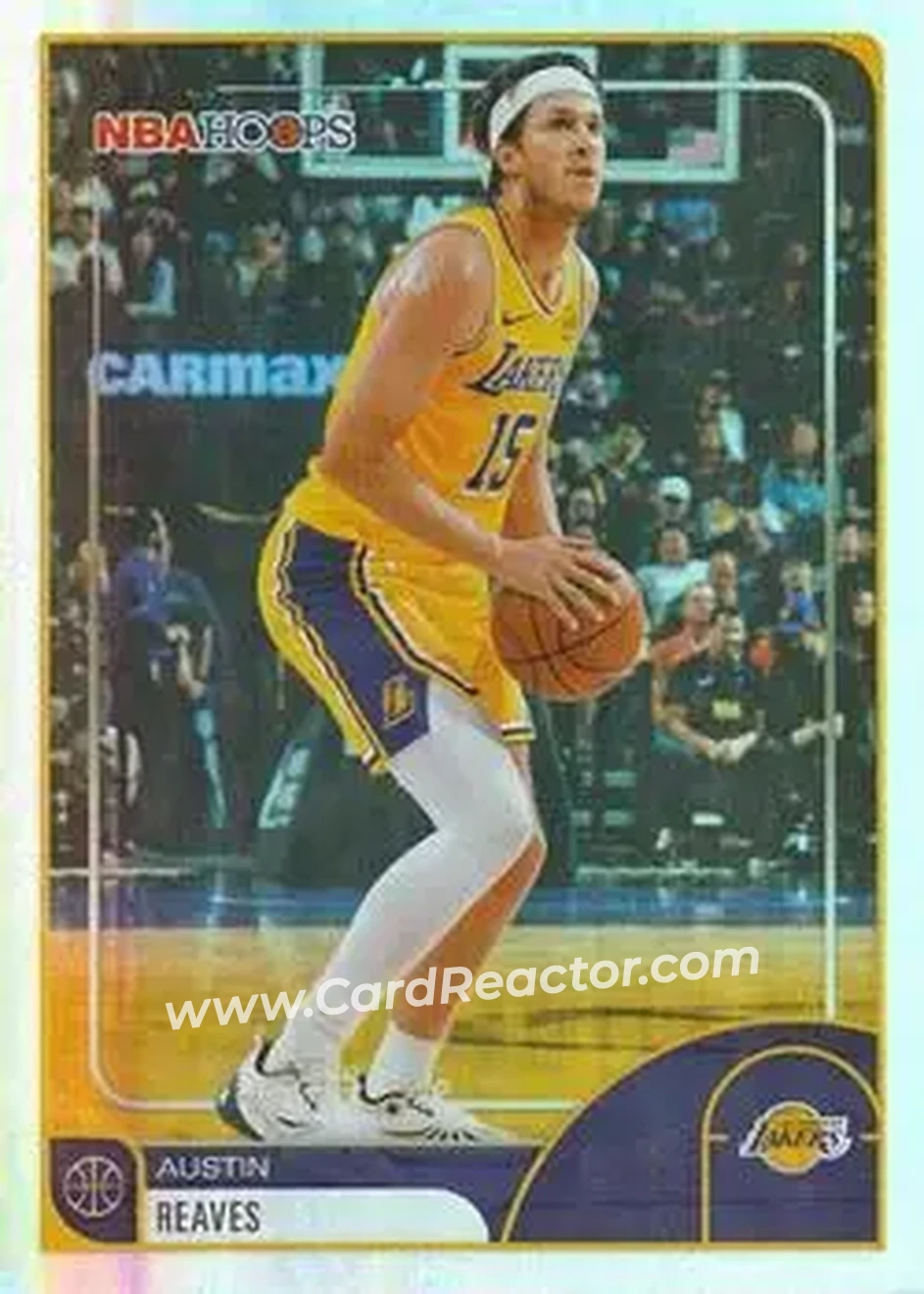 2025-26 Hoops #14 - Austin Reaves - Los Angeles Lakers - Front 2025-26 Hoops #14 - Austin Reaves - Los Angeles Lakers - Front