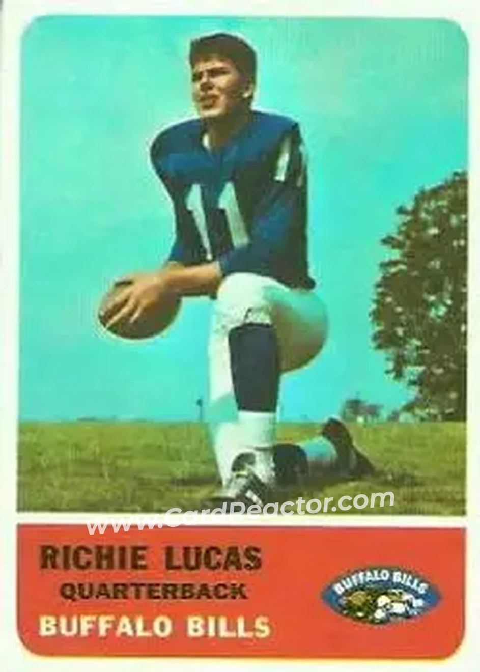 Front of Richie Lucas