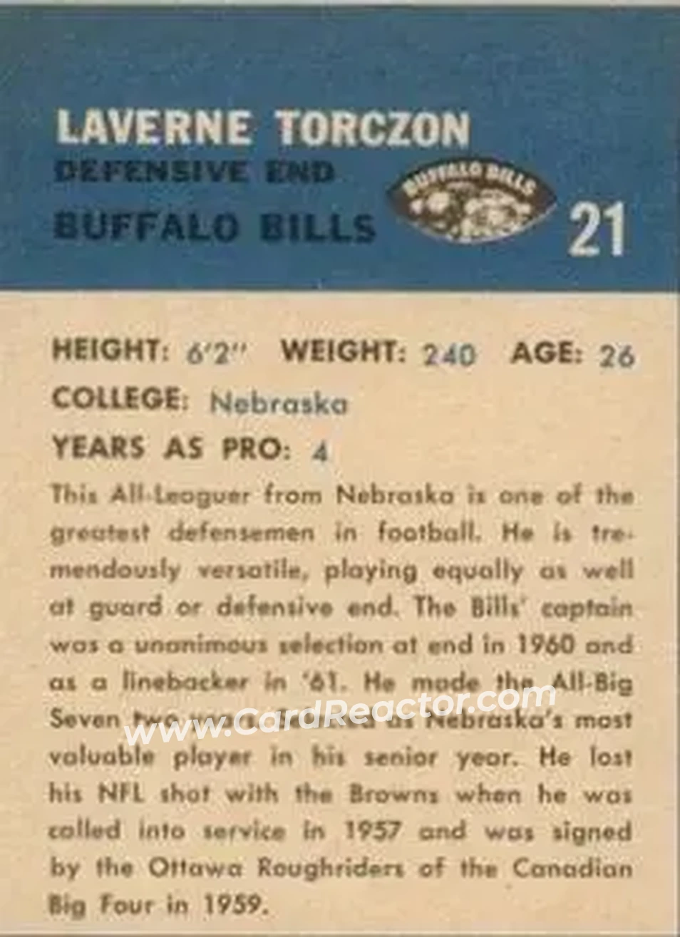 Back of Laverne Torczon
