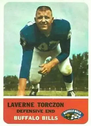 1962 Fleer #21 Laverne Torczon