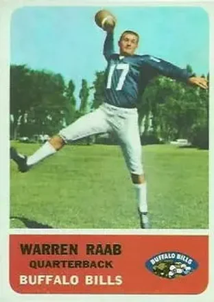 1962 Fleer #22 Warren Rabb