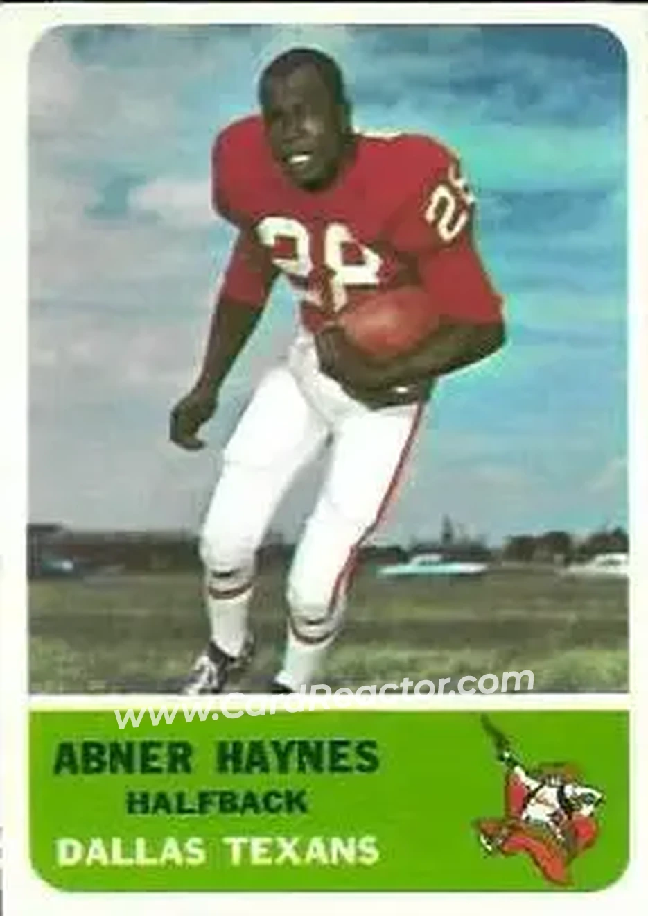 Front of Abner Haynes