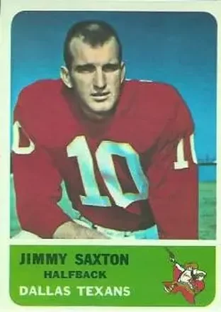 1962 Fleer #26 Jimmy Saxton