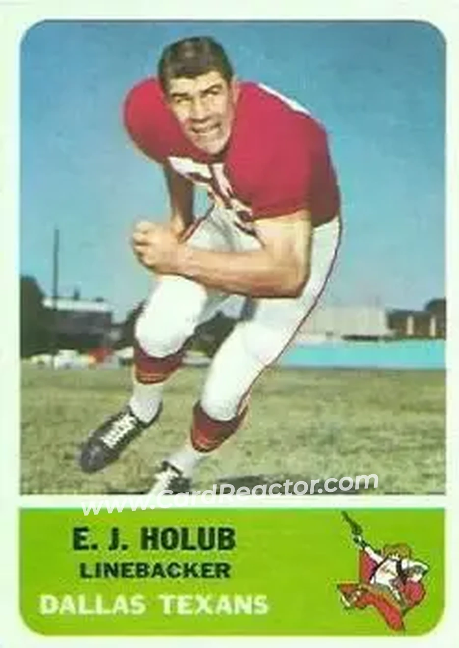 Front of E.J. Holub