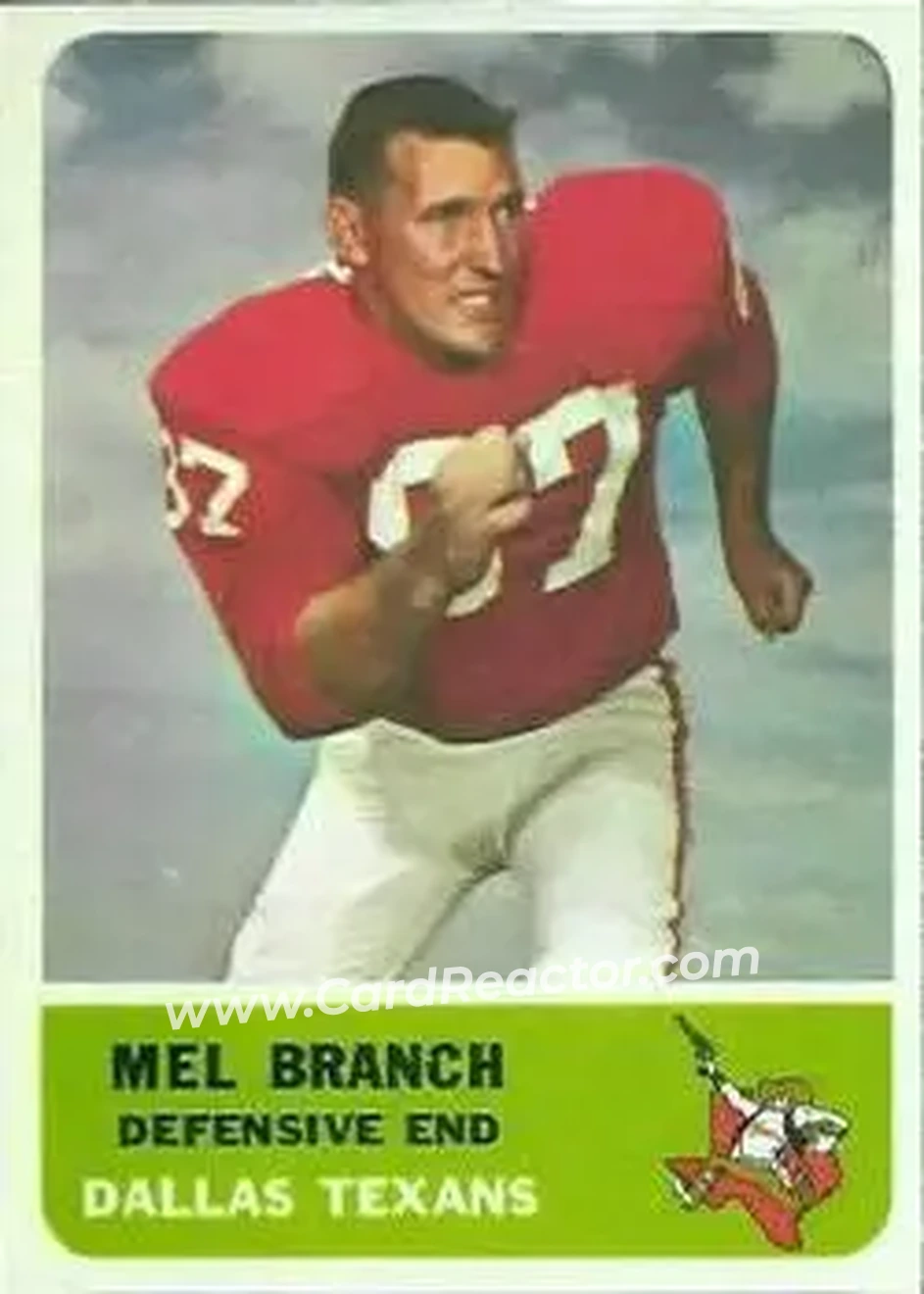 Front of Mel Branch