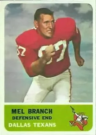 1962 Fleer #32 Mel Branch