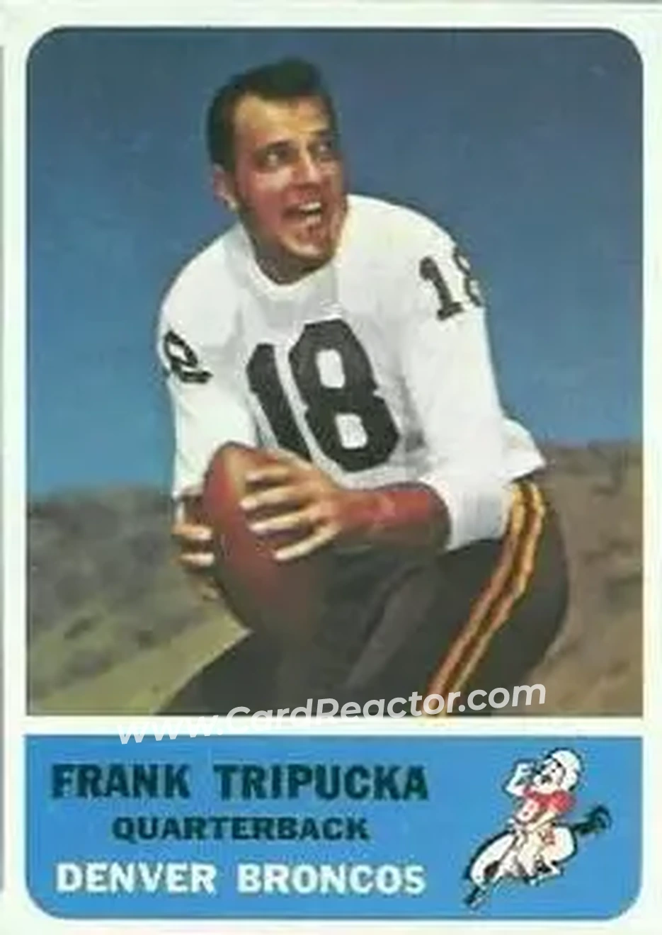 Front of Frank Tripucka