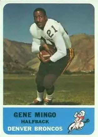 1962 Fleer #35 Gene Mingo