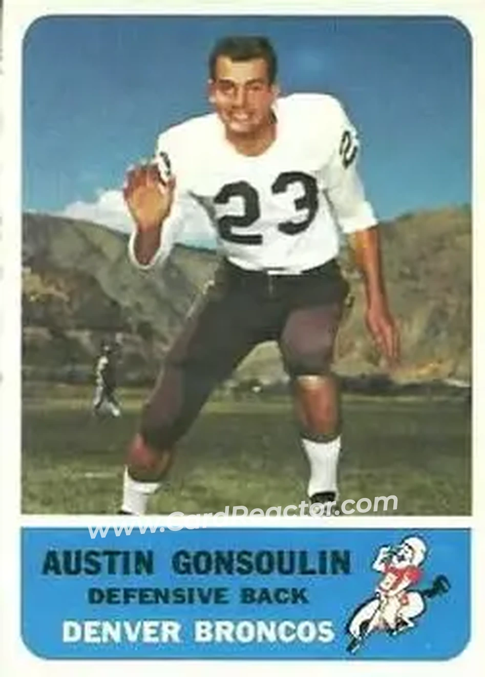 Front of Austin Gonsoulin