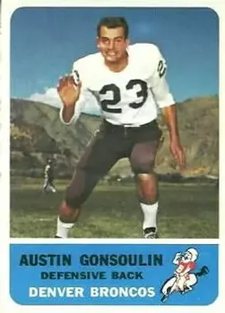 1962 Fleer #39 Austin Gonsoulin