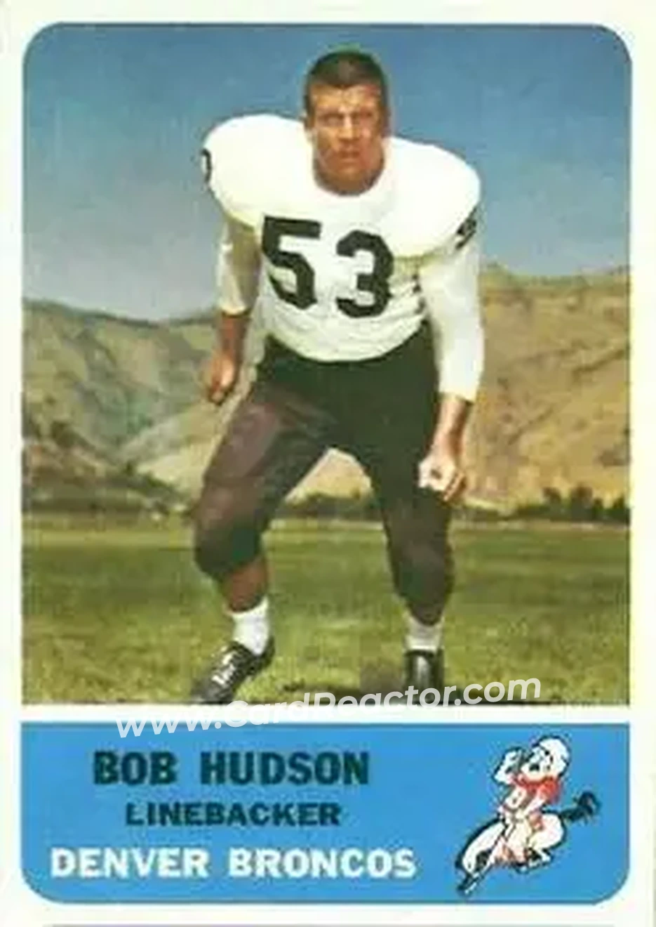 Front of Bob Hudson