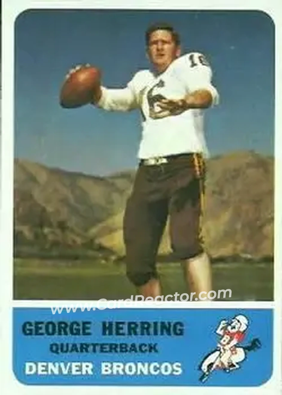 Front of George Herring