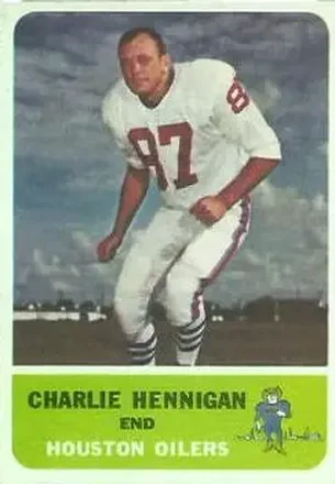 1962 Fleer #48 Charlie Hennigan