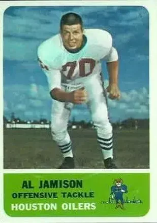1962 Fleer #50 Al Jamison