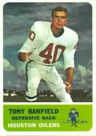 1962 Fleer #51 Tony Banfield