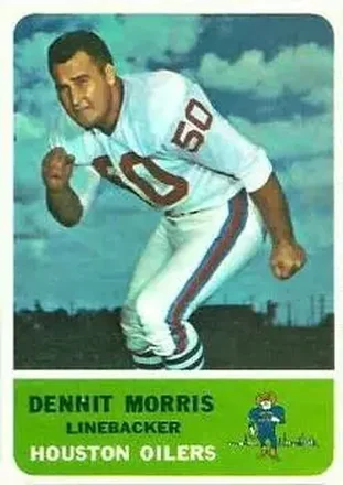 1962 Fleer #53 Dennit Morris
