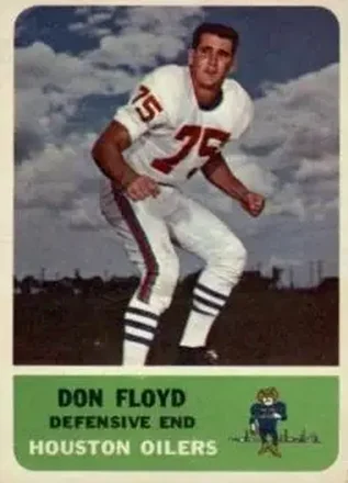 1962 Fleer #54 Don Floyd