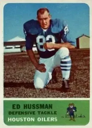1962 Fleer #55 Ed Husmann