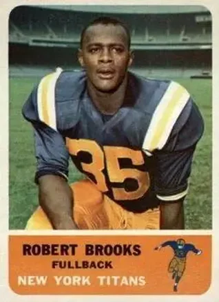 1962 Fleer #56 Robert Brooks