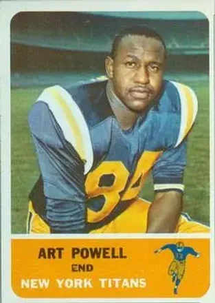 1962 Fleer #60 Art Powell