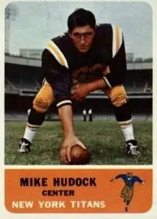 1962 Fleer #61 Mike Hudock