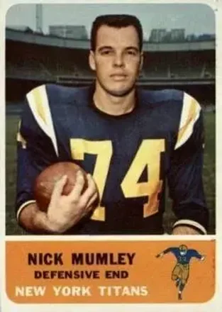 1962 Fleer #65 Nick Mumley