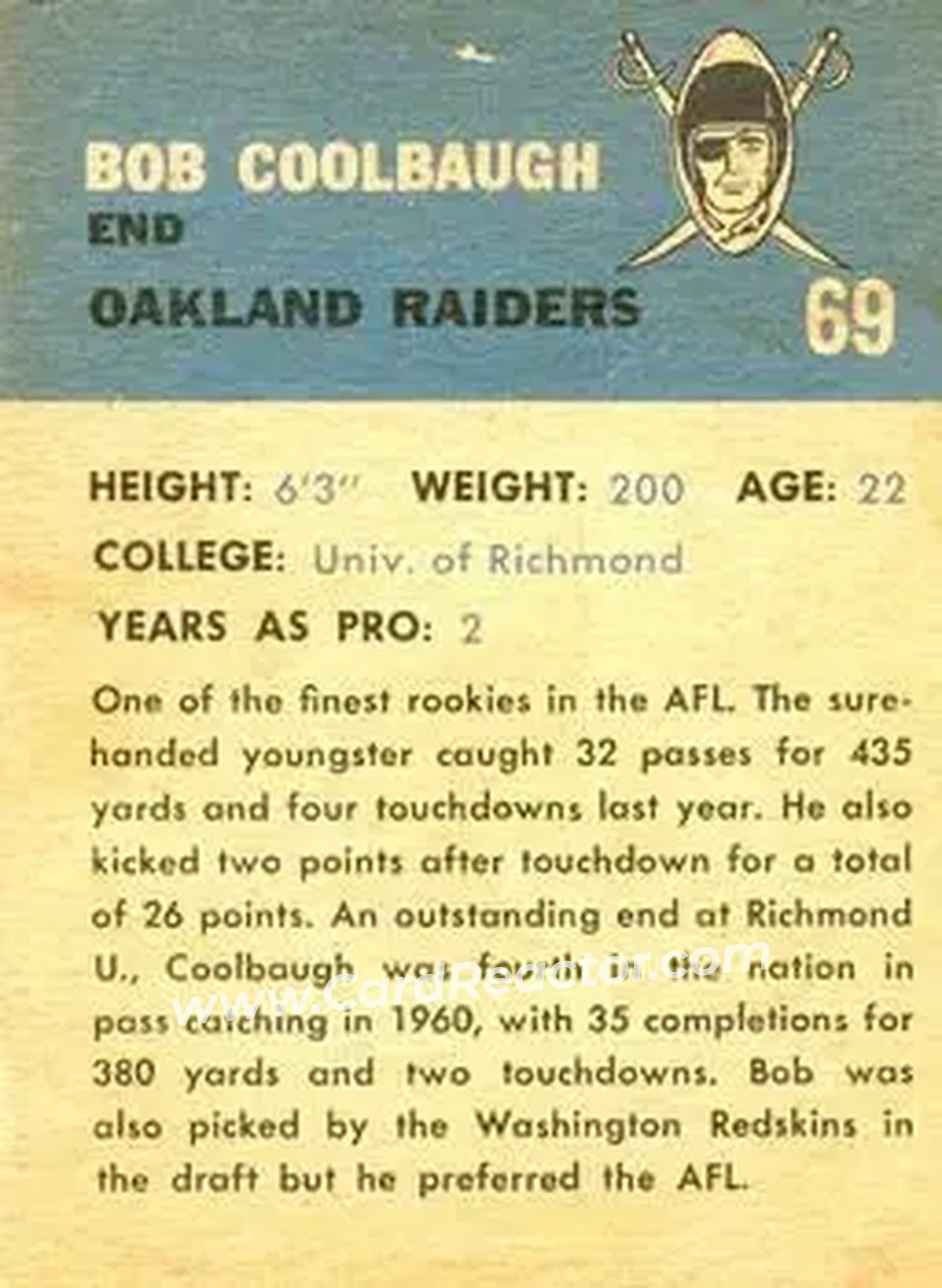 Back of Bob Coolbaugh