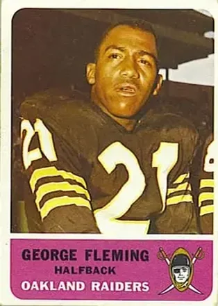 1962 Fleer #70 George Fleming