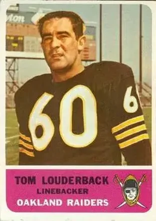 1962 Fleer #75 Tom Louderback