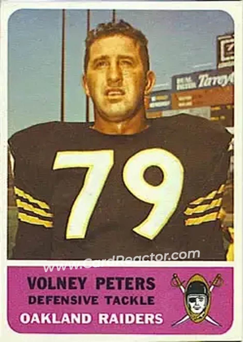 Front of Volney Peters