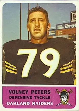 1962 Fleer #76 Volney Peters