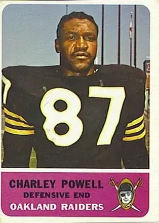 1962 Fleer #77 Charley Powell