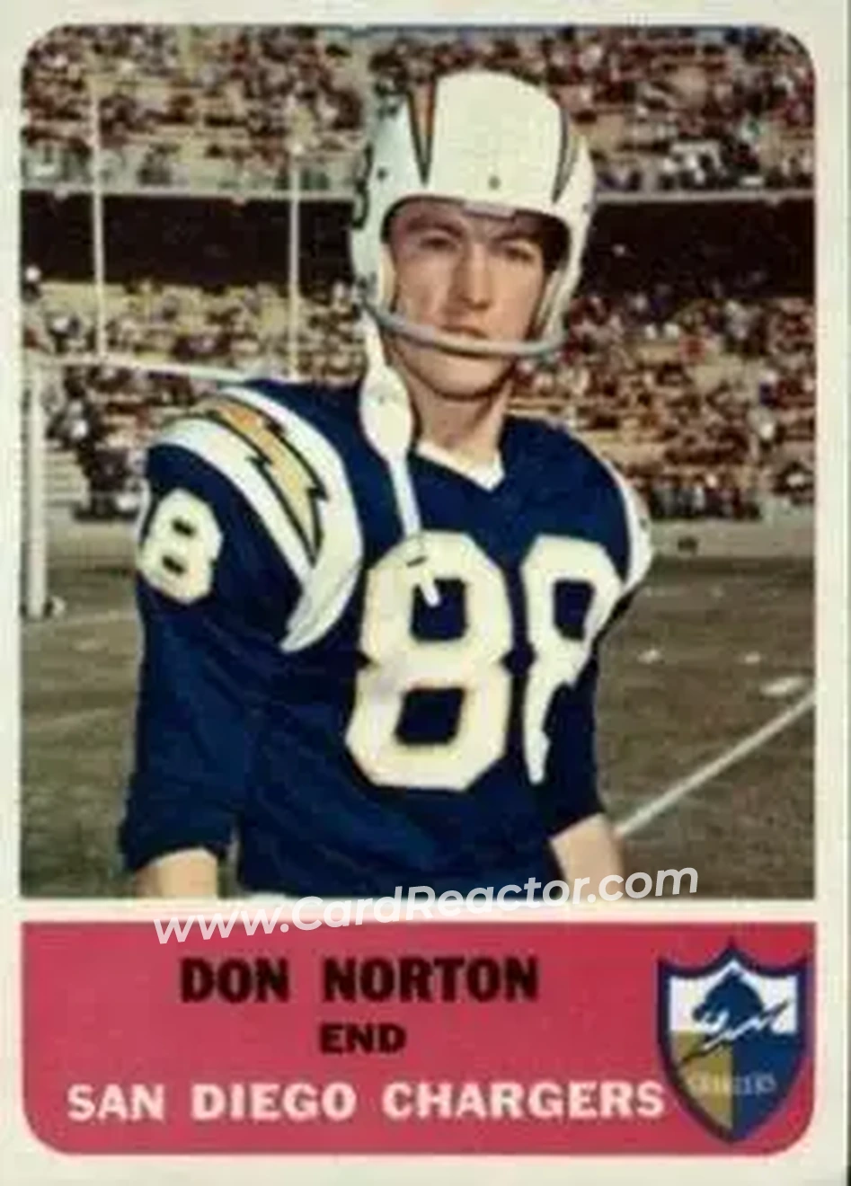 1962 Fleer #78 Don Norton