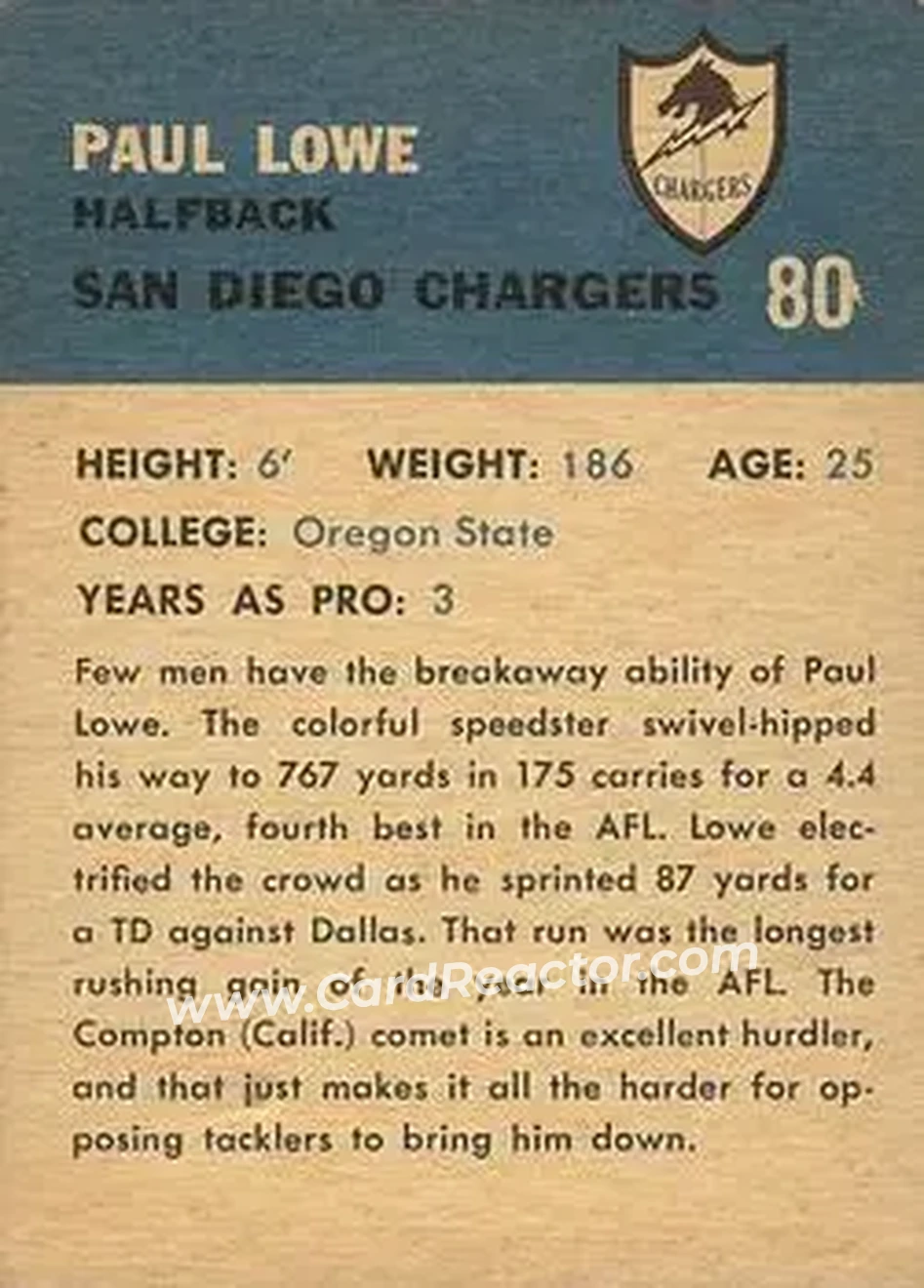 Back of Paul Lowe