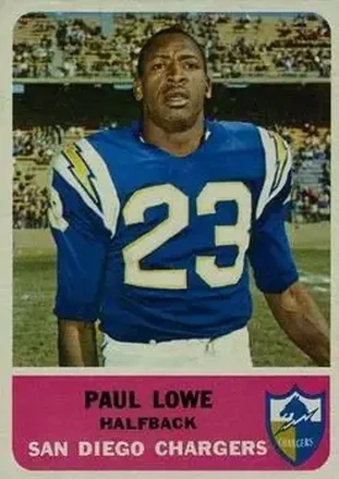 1962 Fleer #80 Paul Lowe