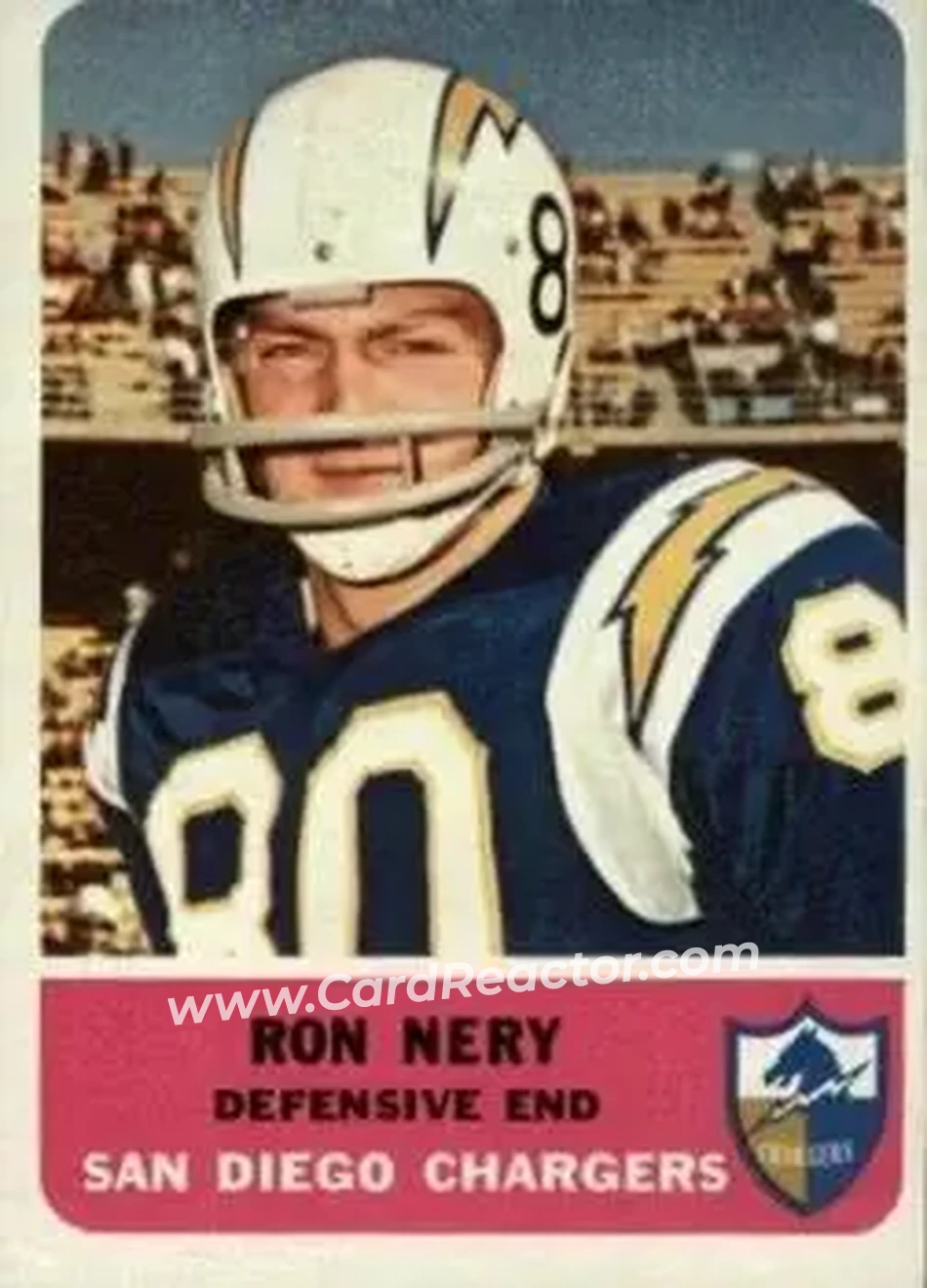 1962 Fleer #88 Ron Nery