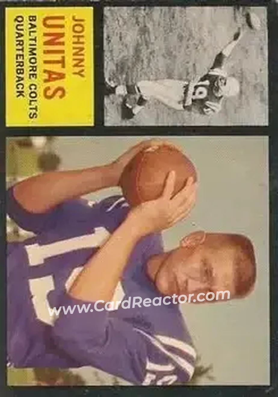 Front of John Unitas