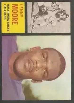 1962 Topps #2 Lenny Moore